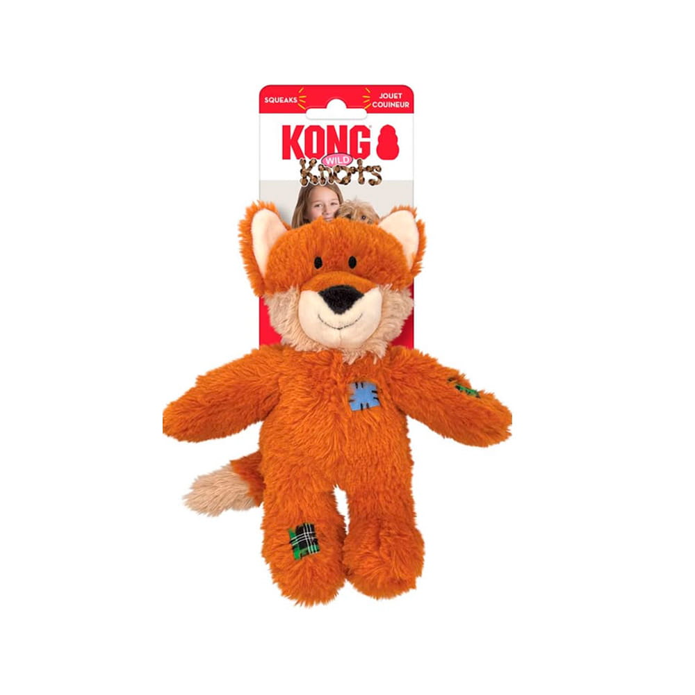 Juguete kong knots fox perro - medium