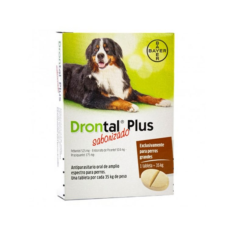 Desparasitante Drontal Plus Adulto Tableta - Vego